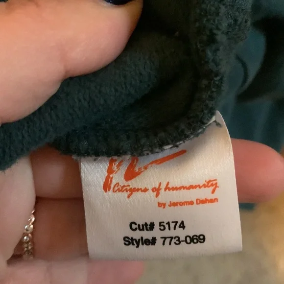 Citizens of Humanity sweatshirt style blazer - Picture 7 of 8